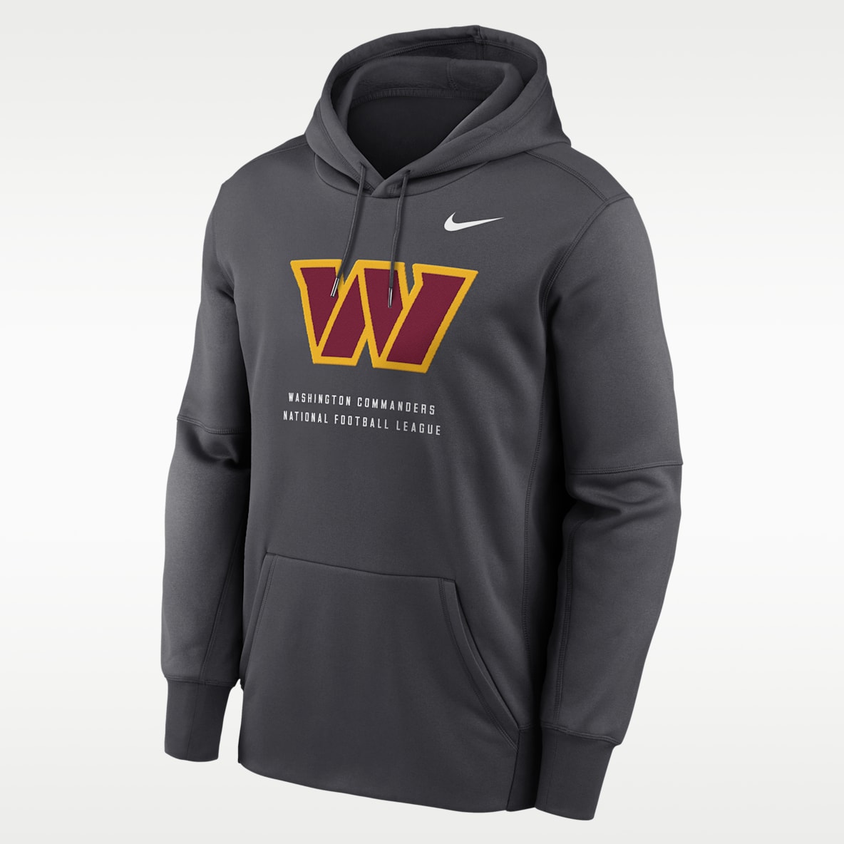 Washington Commanders Men's Nike Therma NFL Pullover Hoodie