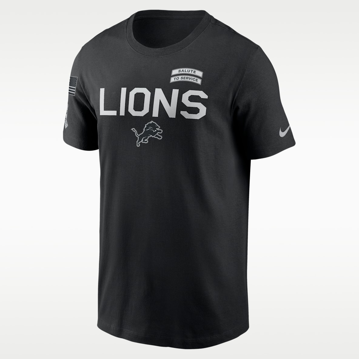 Detroit Lions Salute to Service Sideline Men's Nike Dri-FIT NFL T-Shirt
