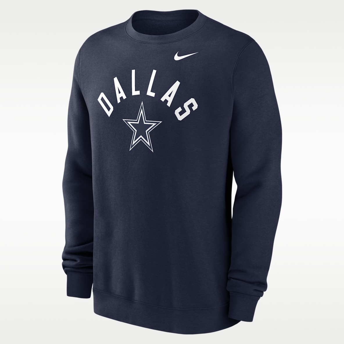 Dallas Cowboys Club Men's Nike NFL Pullover Crew