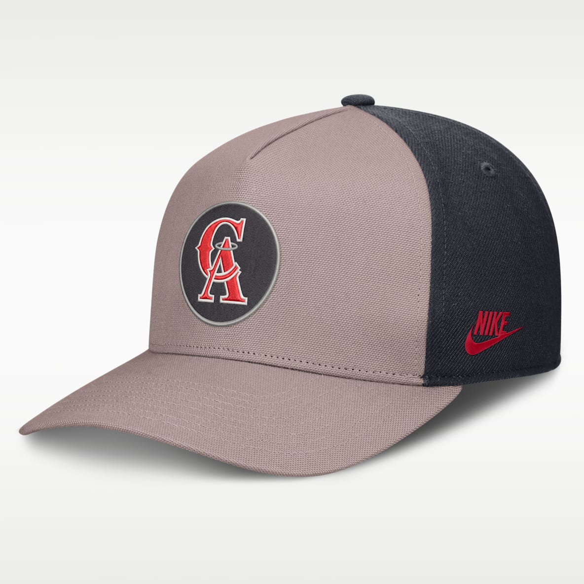 Los Angeles Angels Cooperstown Rise Gorra Nike de la MLB ajustable con estructura A-Frame para hombre