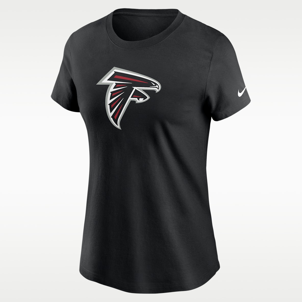 Atlanta Falcons Primary Logo Playera Nike de la NFL para mujer