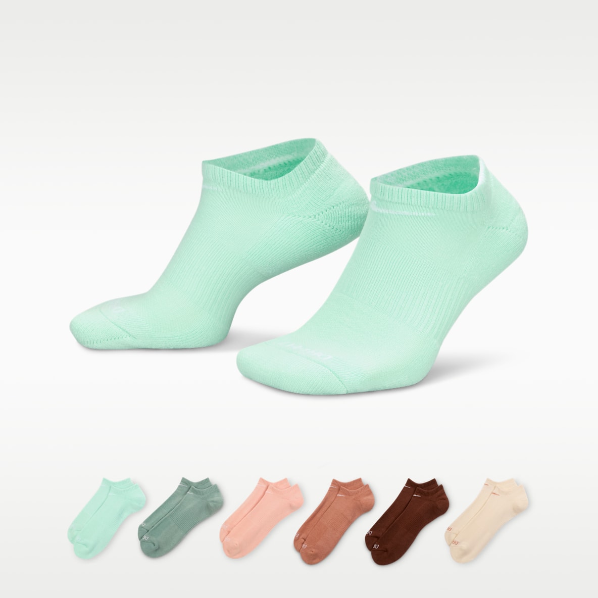 Nike Everyday Plus Cushioned Training No-Show Socks (6 Pairs)