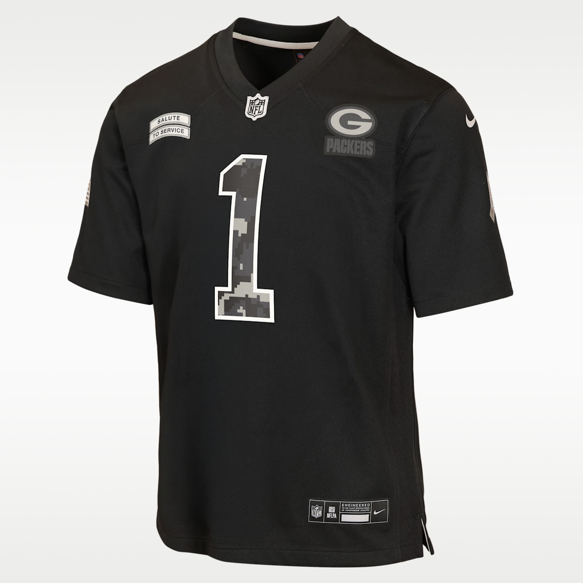 Micah Parsons Green Bay Packers Salute to Service Big Kids' Nike NFL Game Jersey