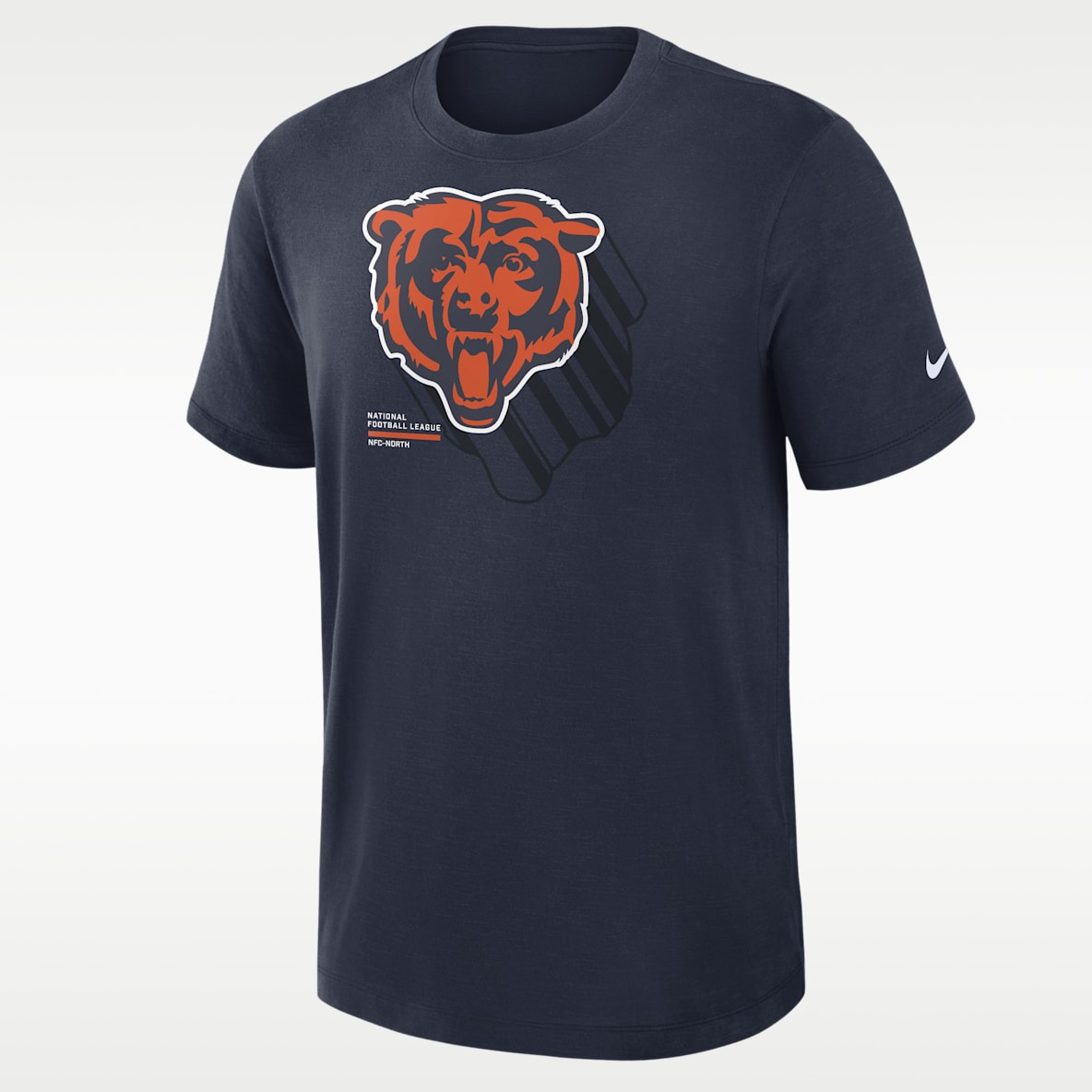 Chicago Bears Slub Playera Nike Dri-FIT de la NFL para hombre