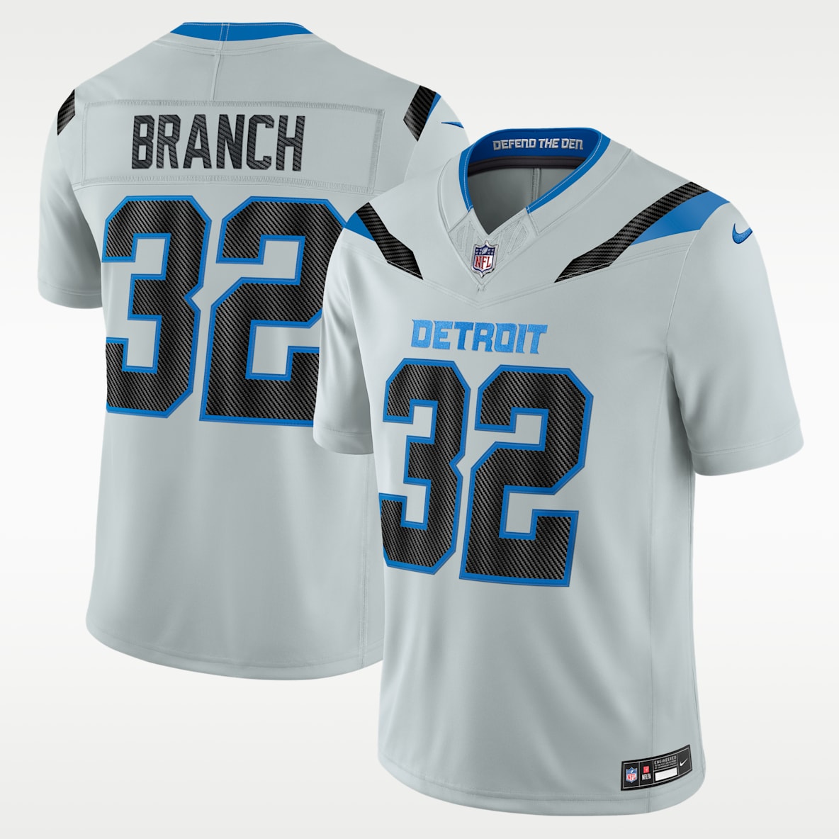Brian Branch Detroit Lions Rivalries Collection Men's Nike Dri-FIT NFL Limited Jersey