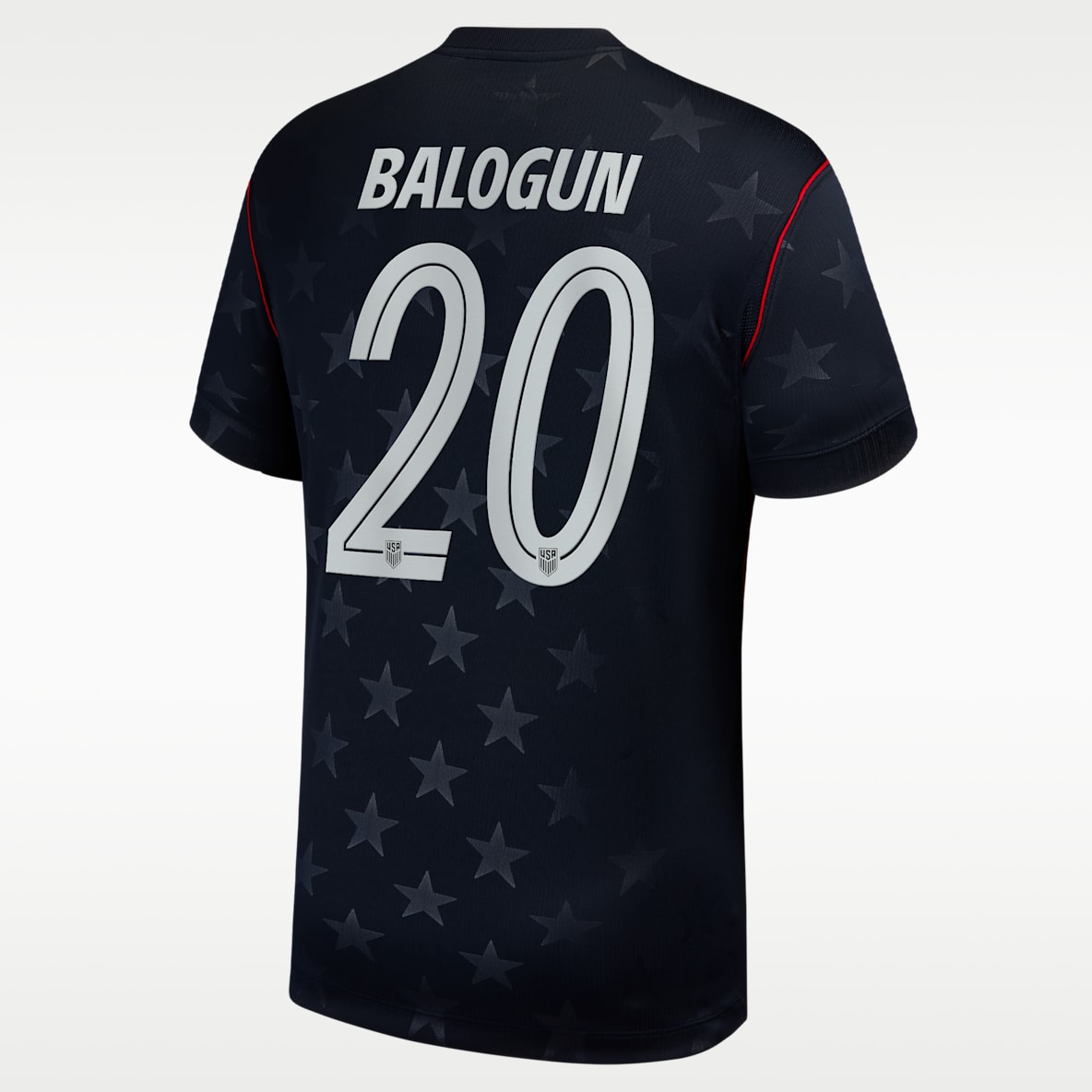Folarin Balogun USMNT 2026 Stadium Away Men's Nike Dri-FIT Soccer Jersey