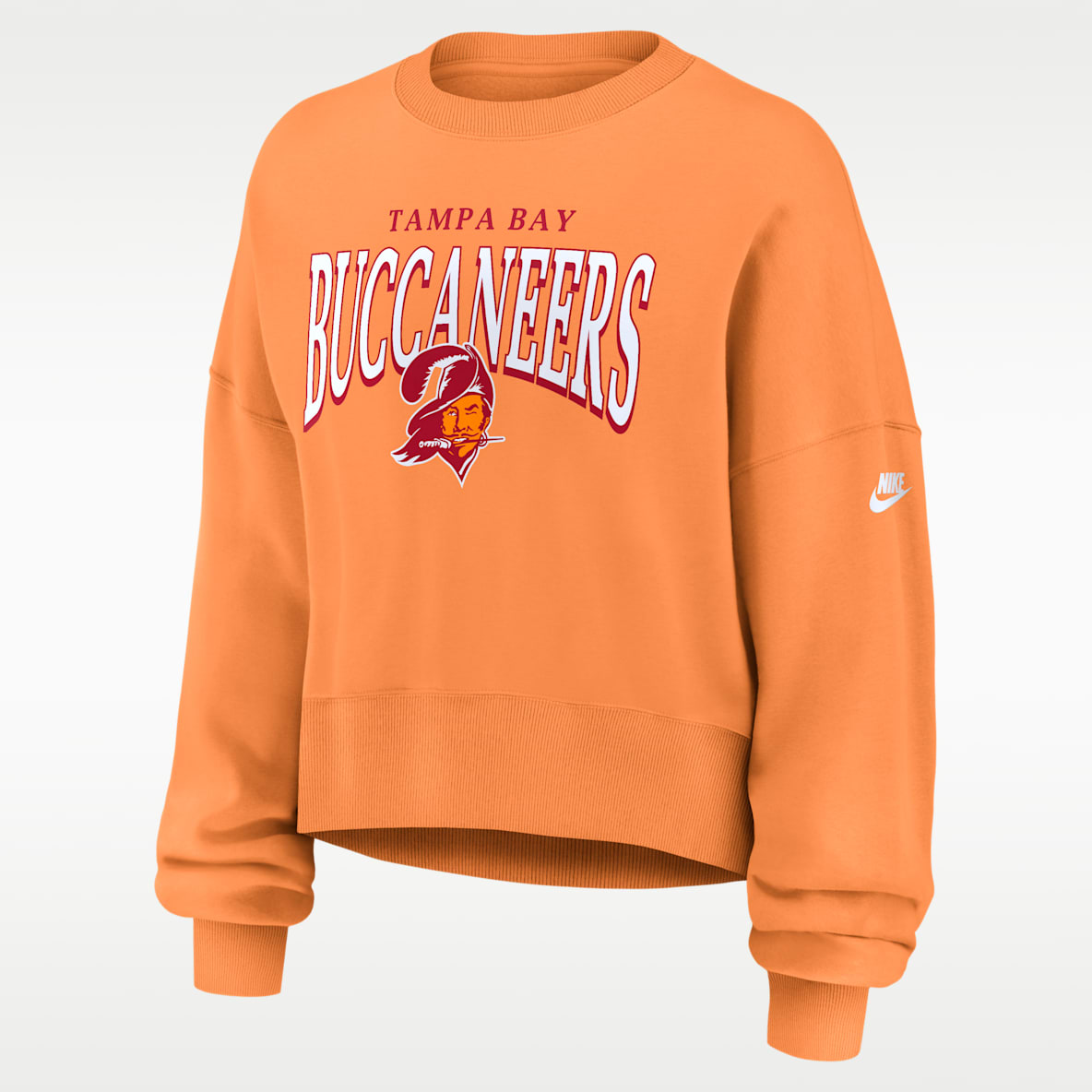 Tampa Bay Buccaneers Rewind Phoenix Women's Nike NFL Oversized Pullover Crew