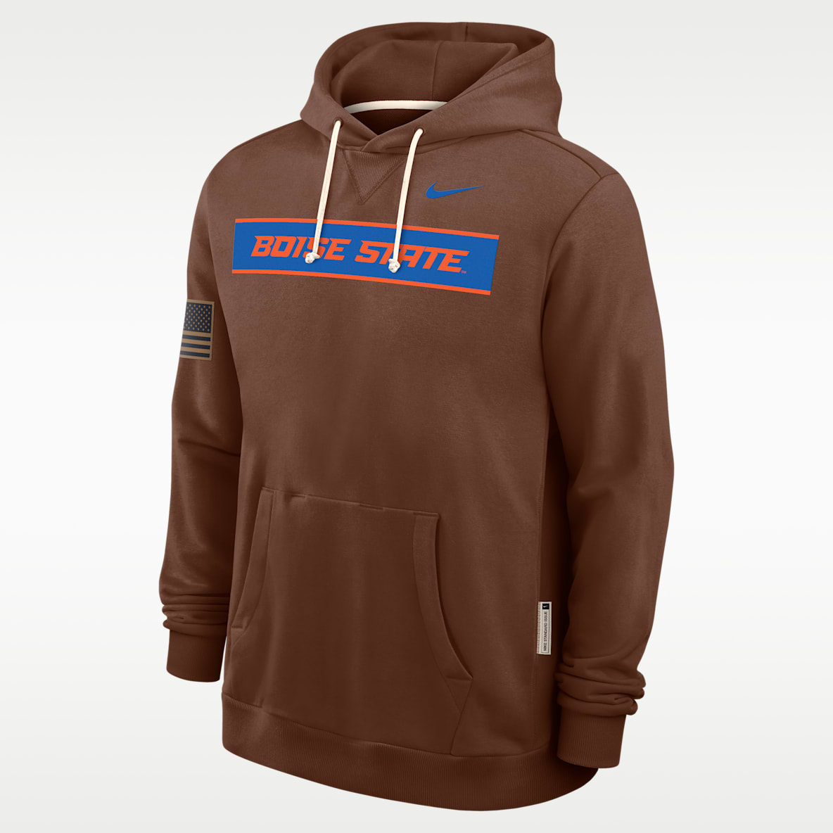 Boise State 2026 Military Appreciation Men's Nike Dri-FIT College Long-Sleeve Hooded Top