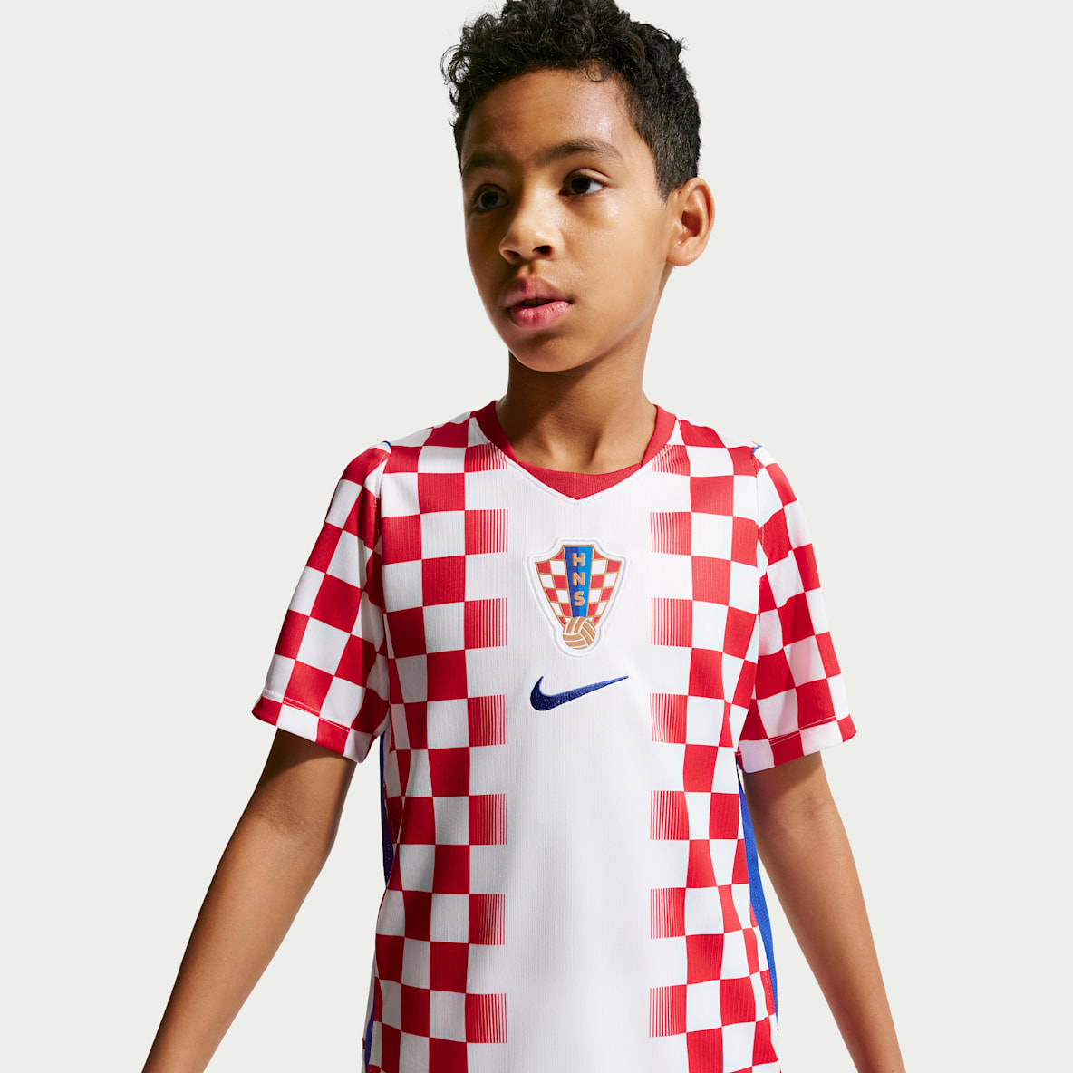 Croatia 2026/27 Older Kids' Nike Dri-FIT Football Replica Shirt
