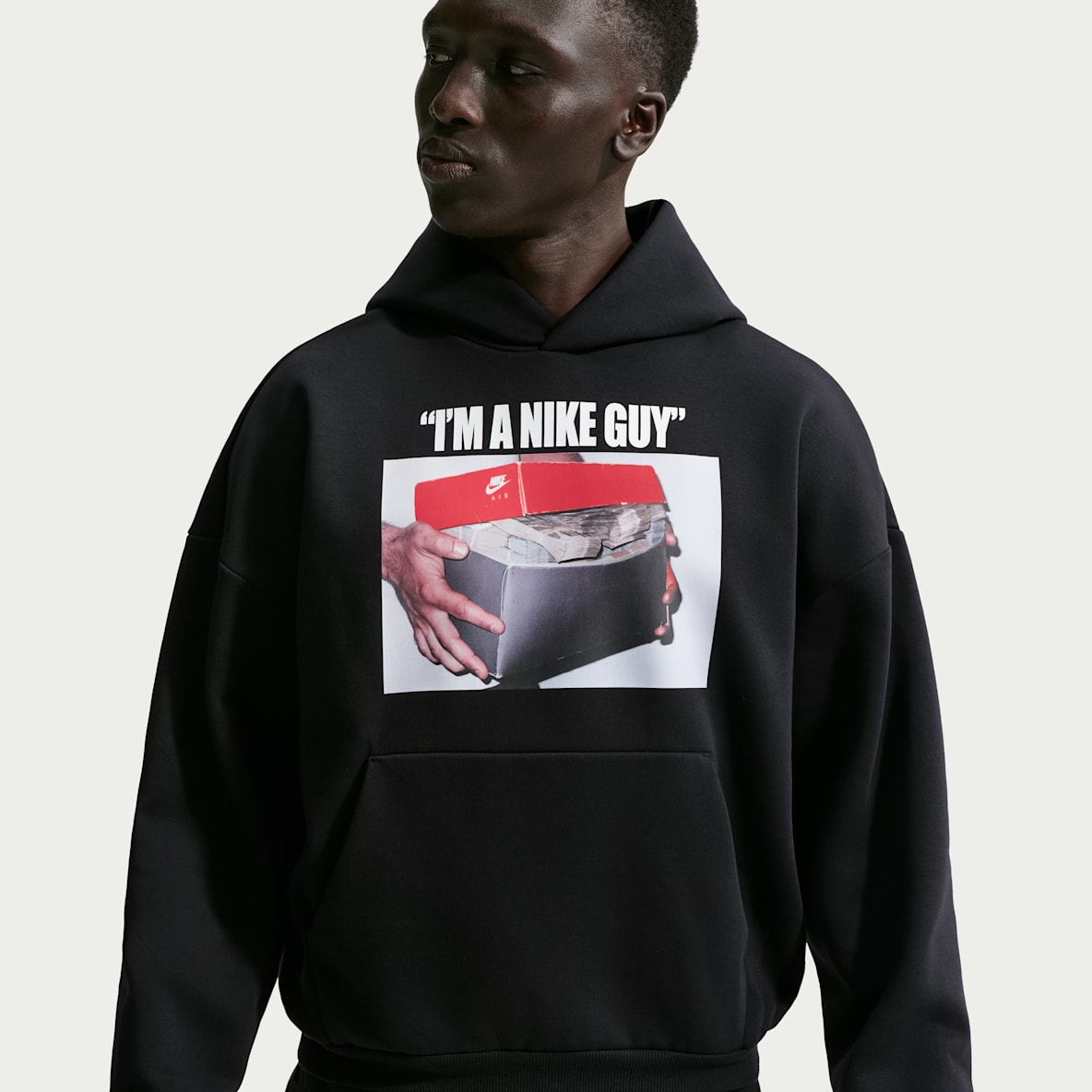 LeBron 'Shoe Bag' Men's Nike Therma-FIT Brushed Pullover Basketball Hoodie