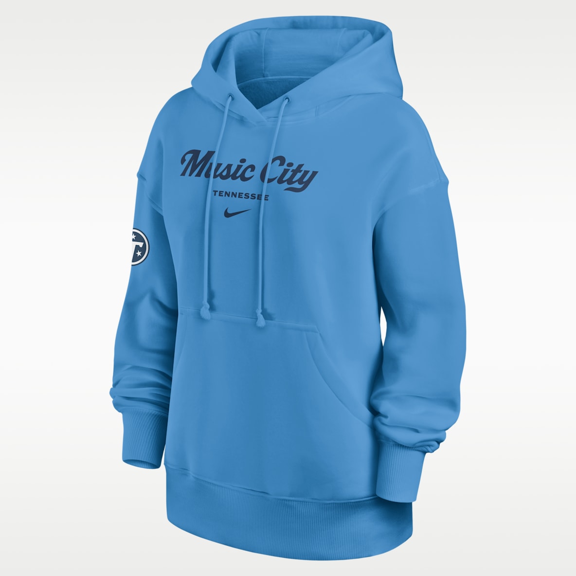 Tennessee Titans Rivalries Collection Phoenix Women's Nike NFL Oversized Pullover Hoodie