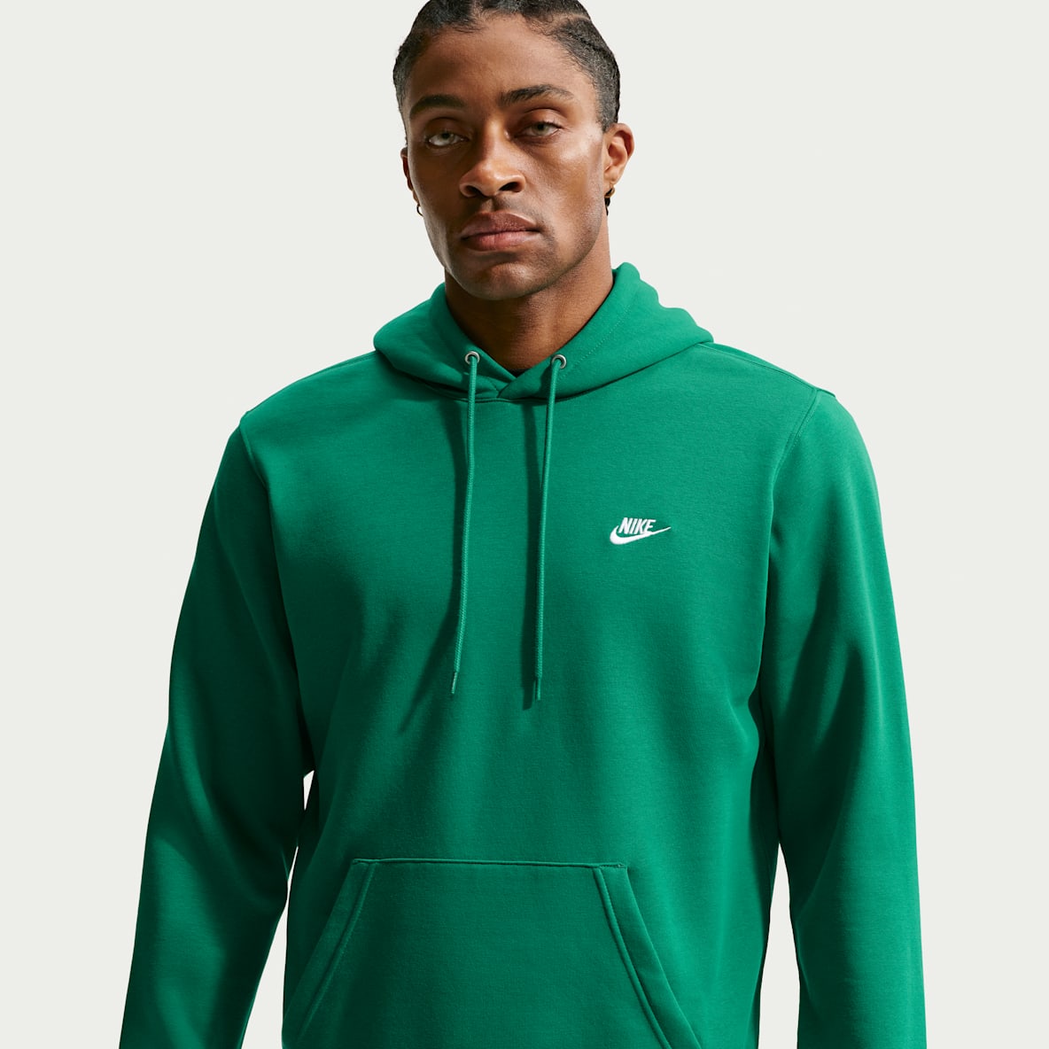 Nike Club Sudadera con gorro sin cierre de tejido Fleece para hombre