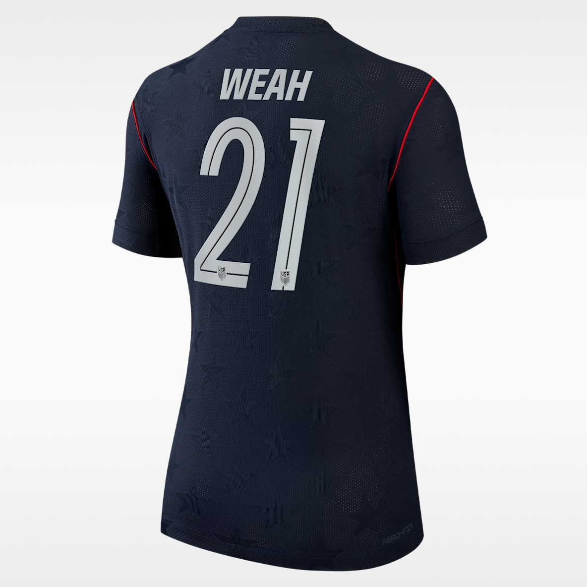 Timothy Weah USMNT 2026 Match Away Women's Nike Dri-FIT ADV Soccer Jersey