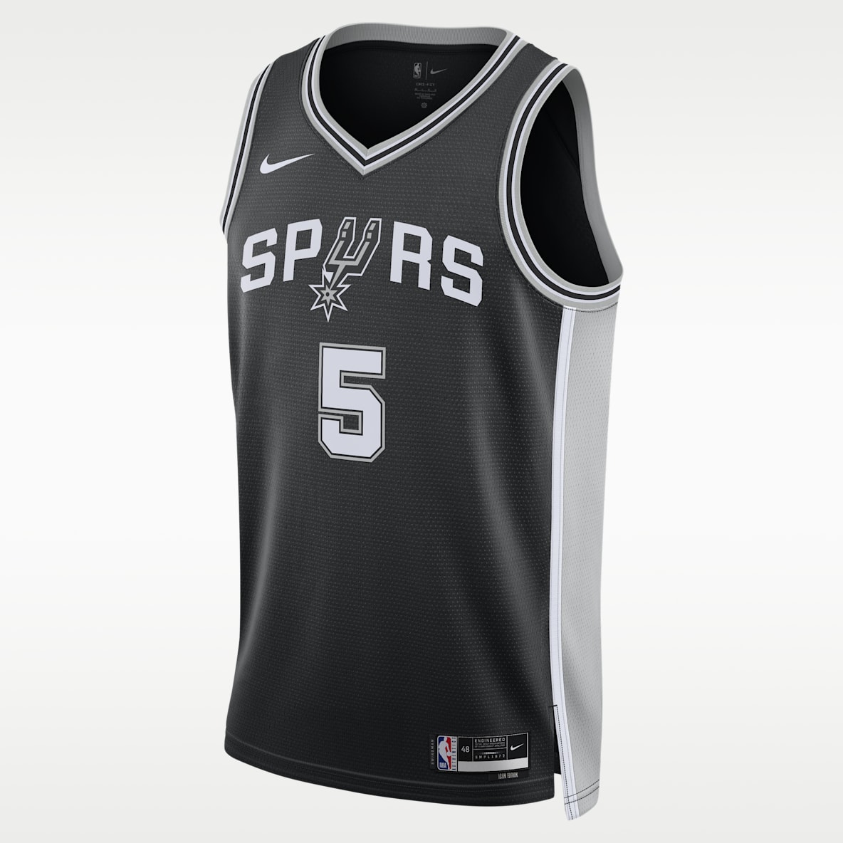 San Antonio Spurs Icon Edition Jersey Nike Dri-FIT de la NBA Swingman para hombre