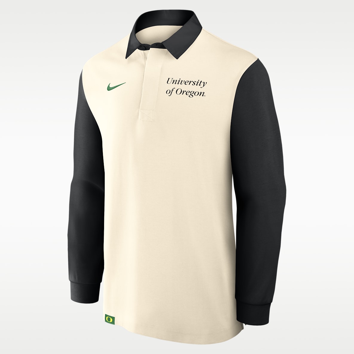 Oregon Rugby Playera de manga larga universitaria Nike para hombre