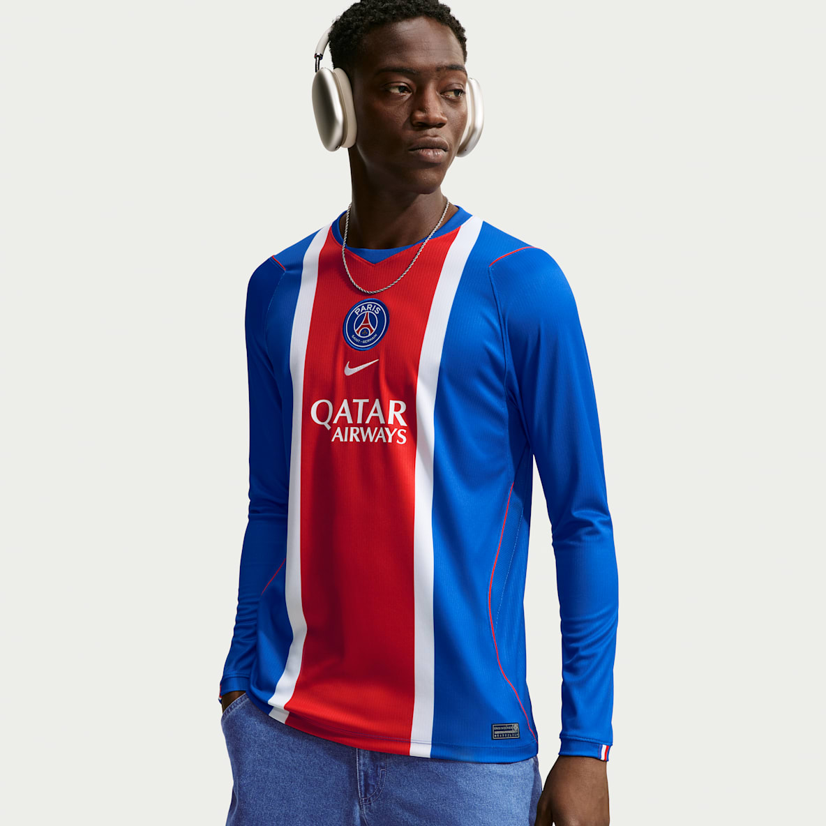 Paris Saint-Germain 2026/27 Stadium – Home Maglia da calcio replica a manica lunga Nike Dri-FIT – Uomo