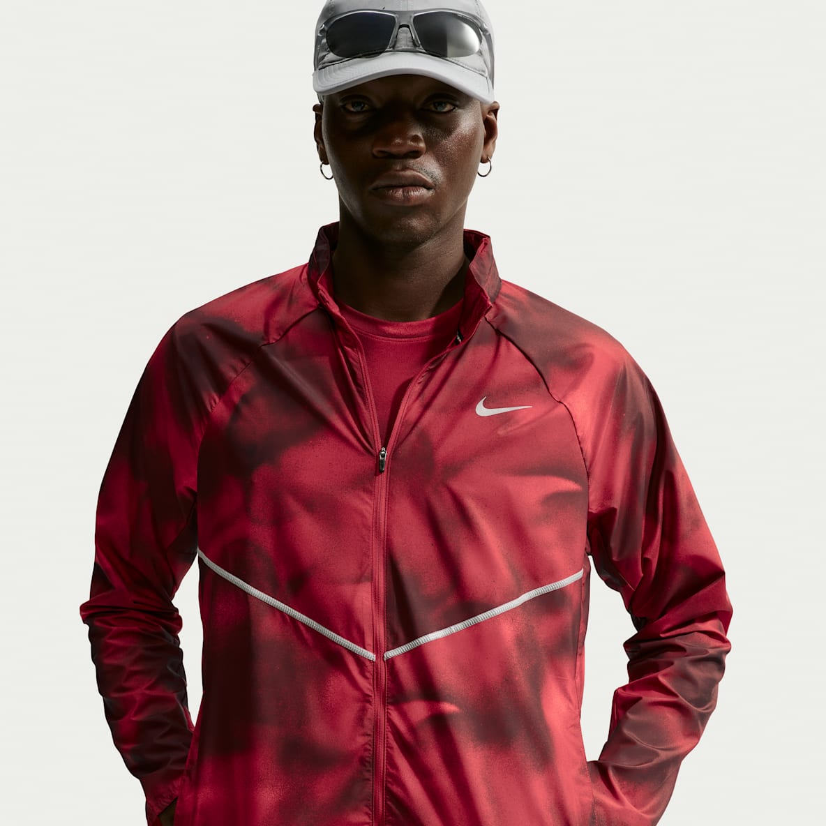 Nike Miler Jaqueta de running amb protecció UV Repel - Home
