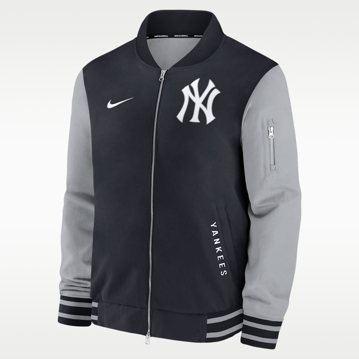 ニューヨーク ヤンキース オーセンティック コレクション ダグアウト メンズ ナイキ MLB フルジップ ボンバージャケット