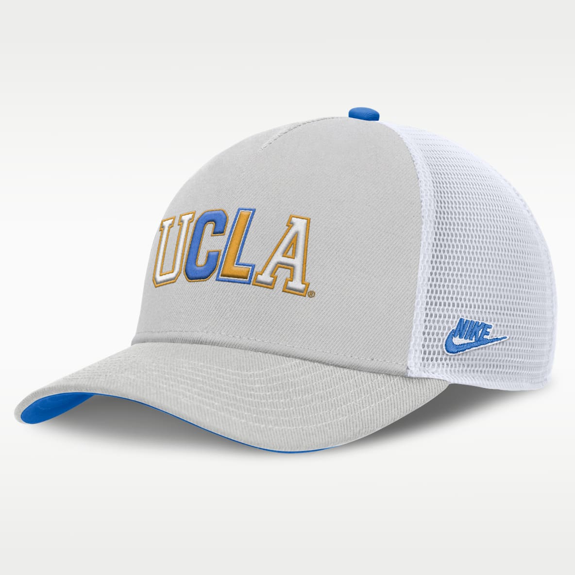 UCLA Legacy Basketball Rise Gorra de rejilla universitaria Nike ajustable para hombre