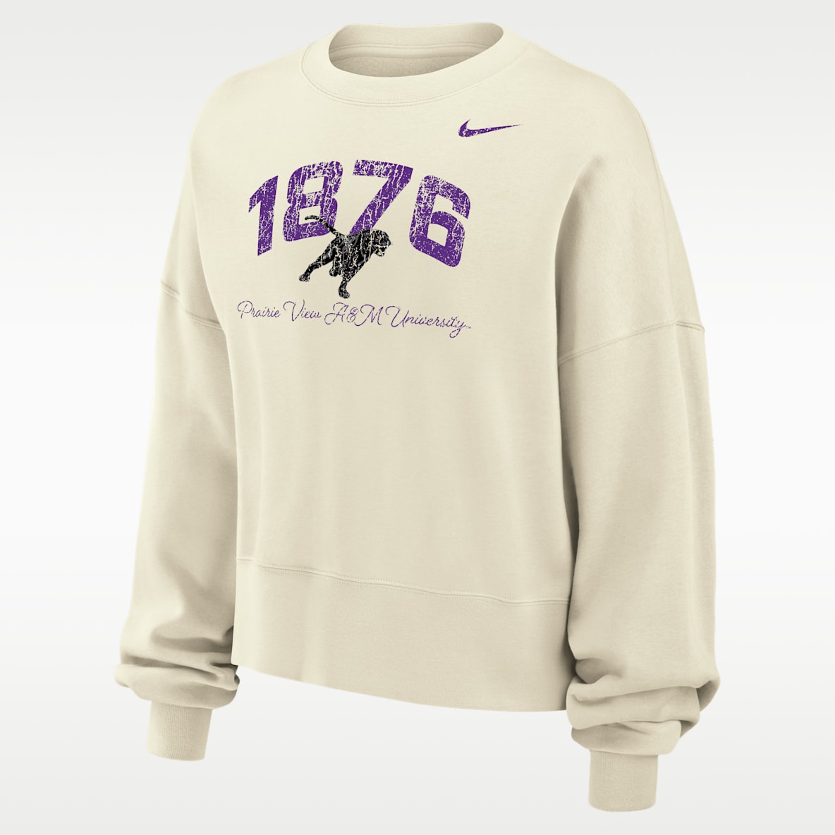 Jordan College (Universidad Prairie View A&M) Sudadera de cuello redondo Phoenix Fleece para mujer