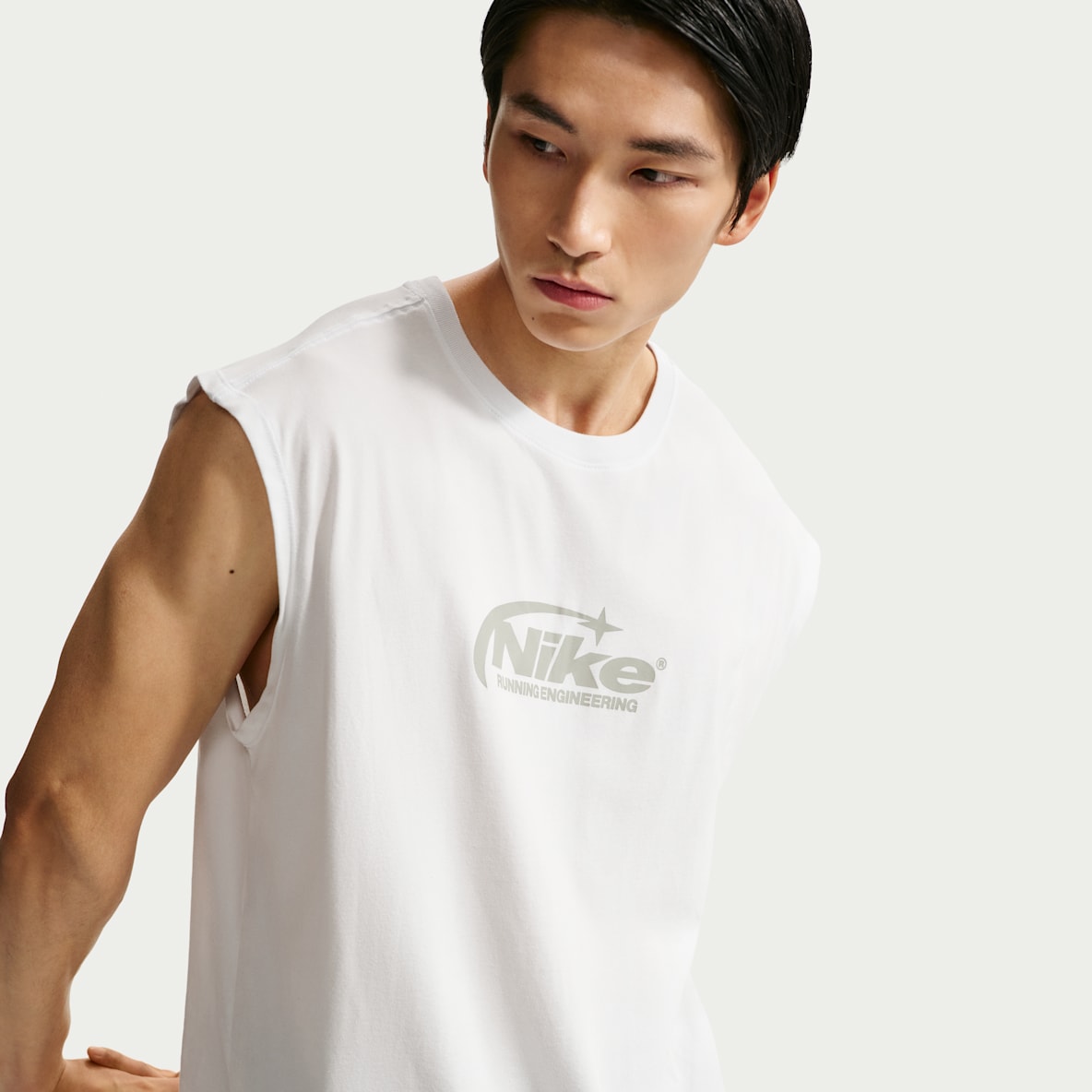 나이키 남성 드라이 핏 민소매 러닝 티셔츠