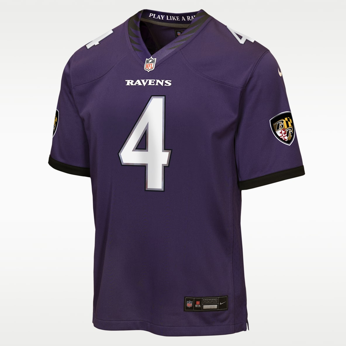 Zay Flowers Baltimore Ravens Big Kids' Game Jersey