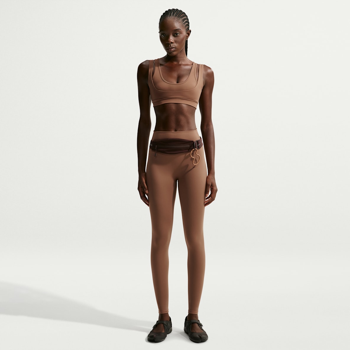 NikeSKIMS Matte Dámské 66cm legíny s vysokým pasem