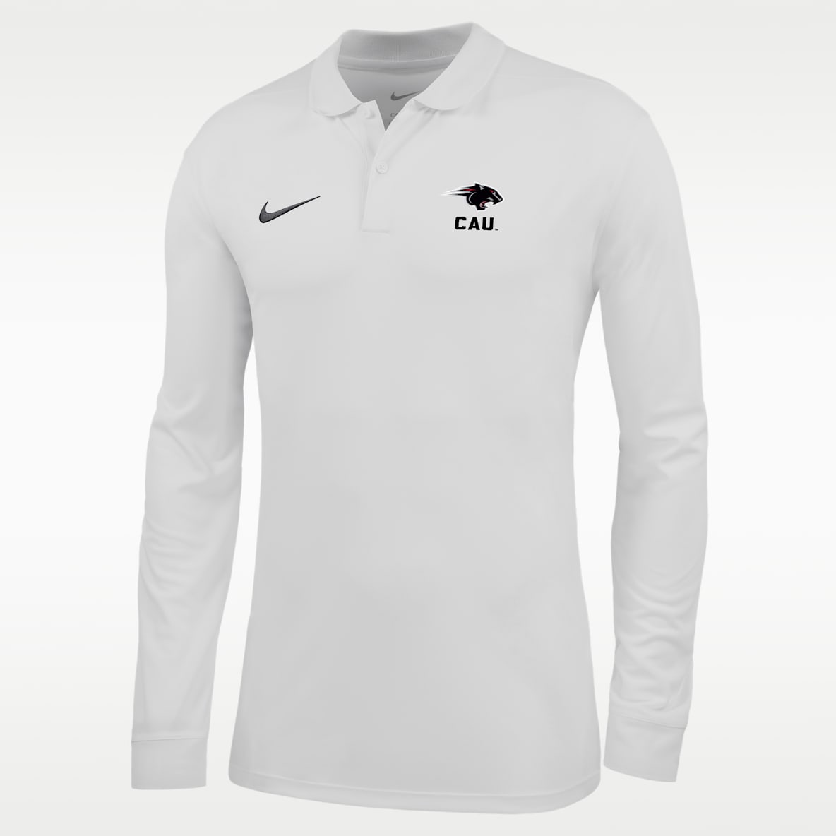 Nike College (Clark Atlanta University) Men's Dri-FIT Long-Sleeve Polo