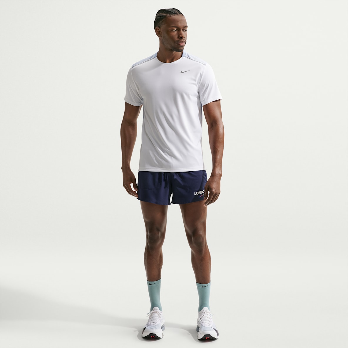Nike Stride Short de running avec sous-short intégré Dri-FIT 13 cm pour homme