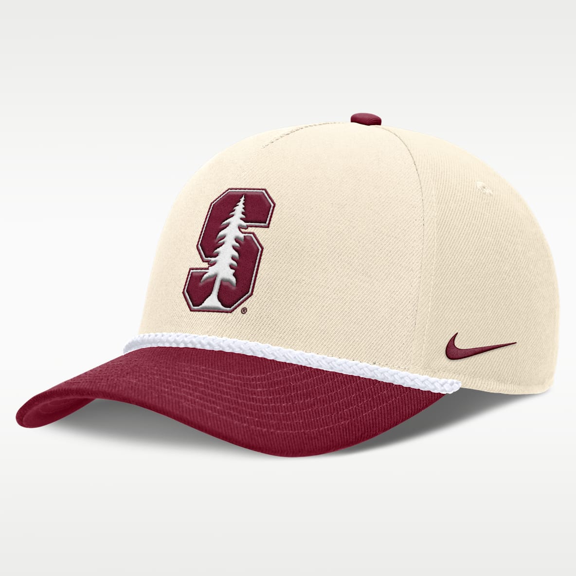 Stanford Primetime Rope 2-Tone Rise Men's Nike College Adjustable Hat