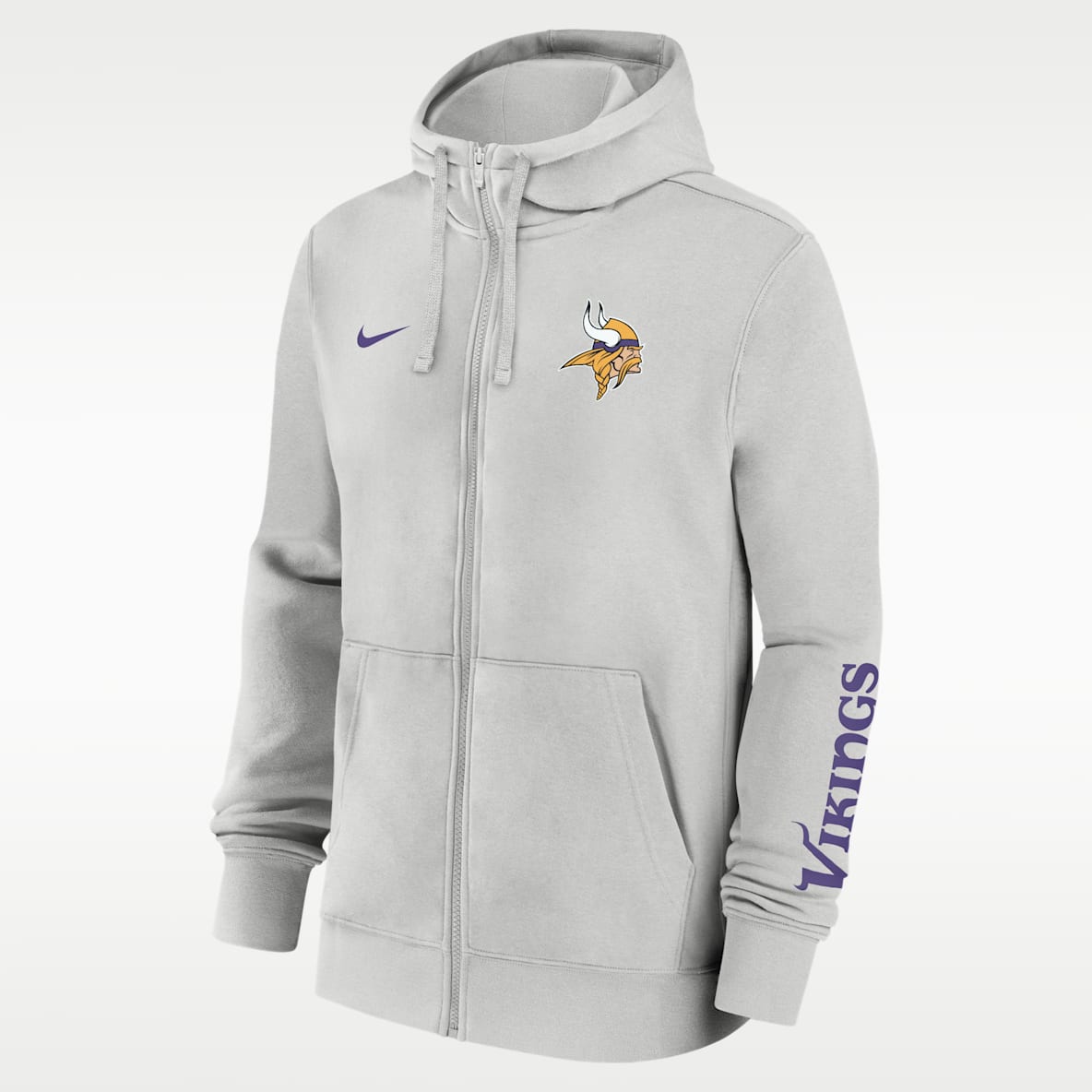 Minnesota Vikings Club Men's Nike NFL Full-Zip Hoodie