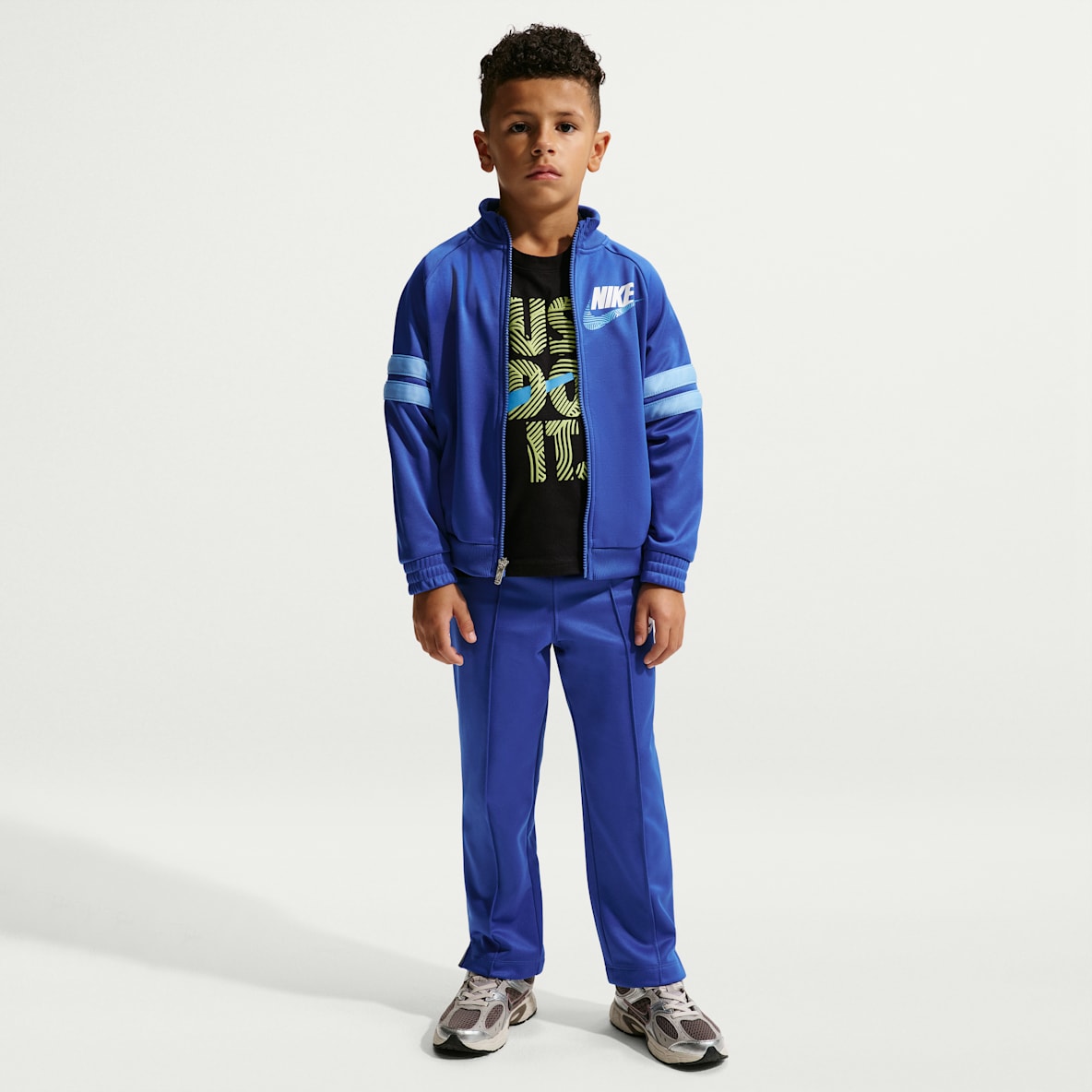 Nike Sportswear In The Zone Little Kids' Dri-FIT 2-Piece Oversized Track Set