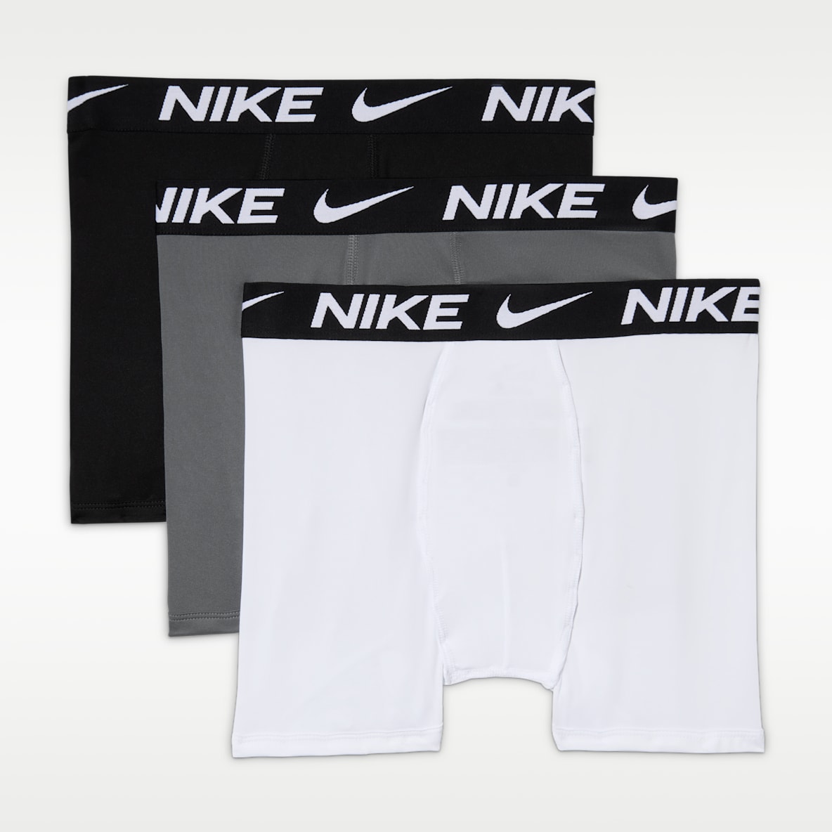 Nike Bokserki dla dużych dzieci Dri-FIT Solid (3 pary)