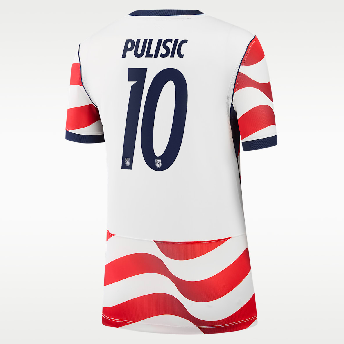 Christian Pulisic USMNT 2026 Stadium Home Women's Nike Dri-FIT Soccer Jersey