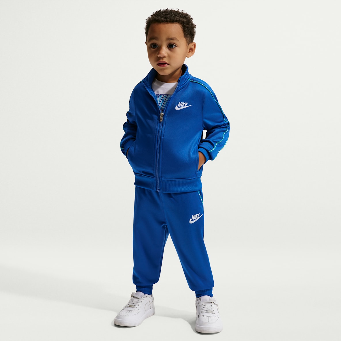 Nike Toddler Dri-FIT Lifestyle 2-Piece Full-Zip Propus Piping Set