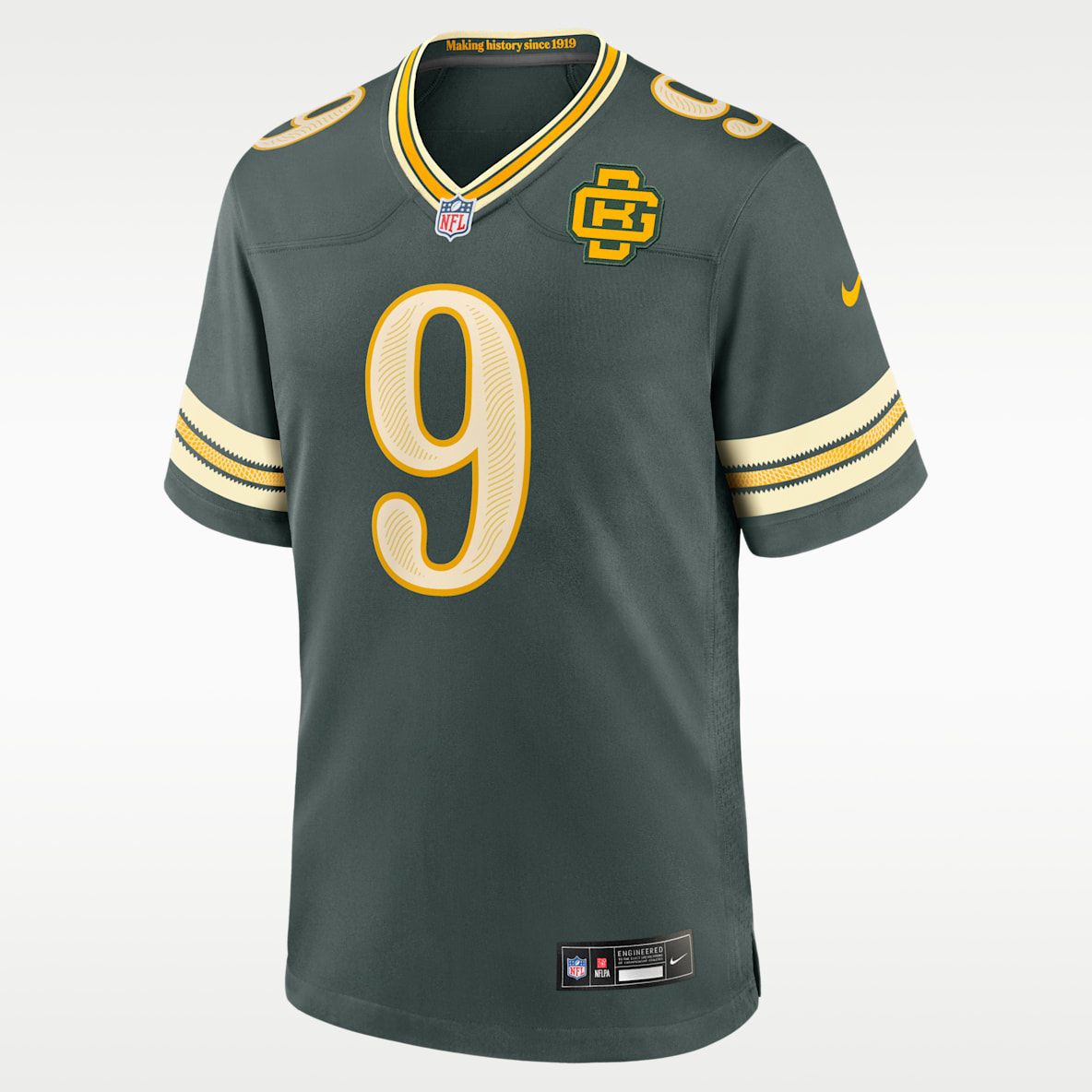 Christian Watson Green Bay Packers Rivalries Collection Jersey Nike de la NFL Game para hombre