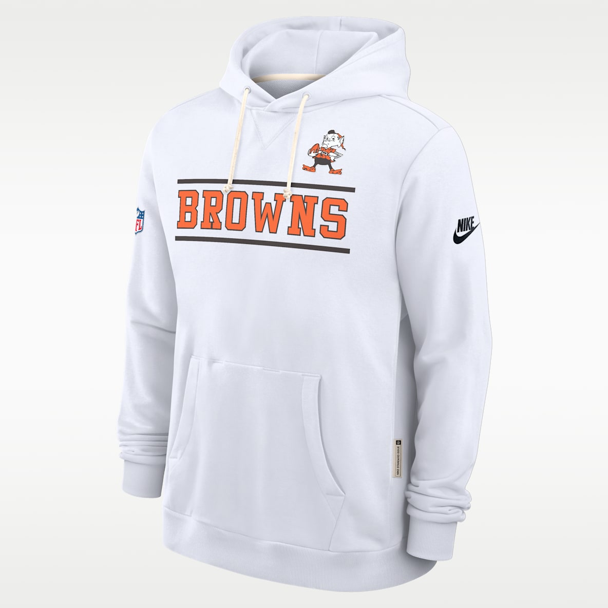 Cleveland Browns Alt Standard Issue Men's Nike Dri-FIT NFL Pullover Hoodie