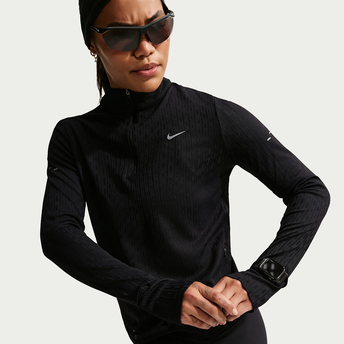 Nike Swift Aero-FIT Laufoberteil mit Halbreißverschluss (Damen)