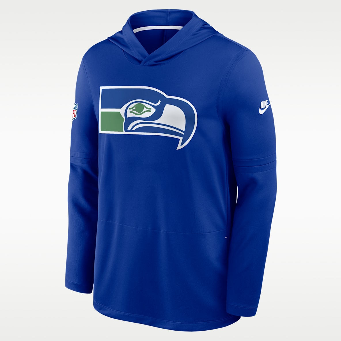 Seattle Seahawks Alt Men's Nike Dri-FIT NFL Long-Sleeve Hooded Top