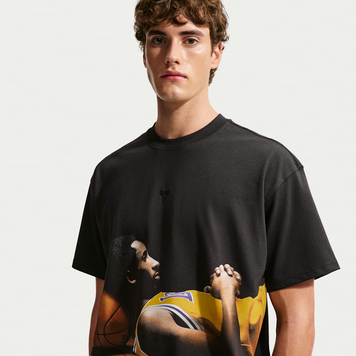 Kobe T-shirt de basquetebol para homem