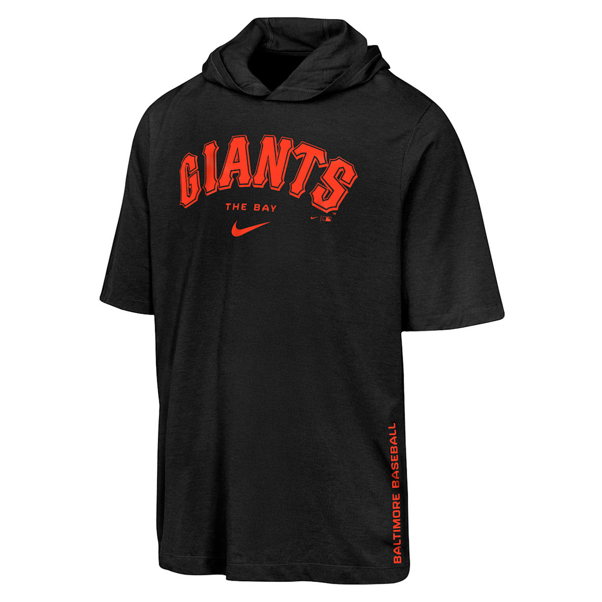San Francisco Giants Big Kids' Nike Dri-FIT MLB Hooded T-Shirt