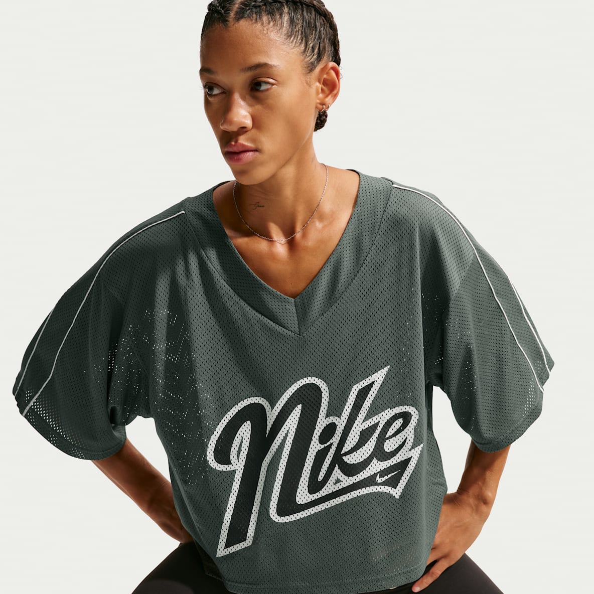 Nike One Women's Dri-FIT Oversized Short-Sleeve Top
