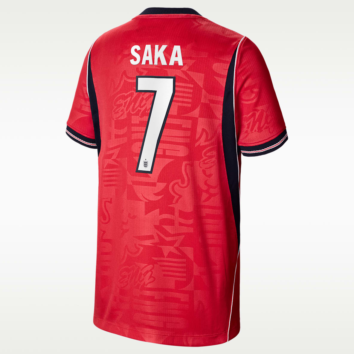 Bukayo Saka England National Team 2026 Stadium Away Jersey de fútbol Nike Dri-FIT para niños talla grande