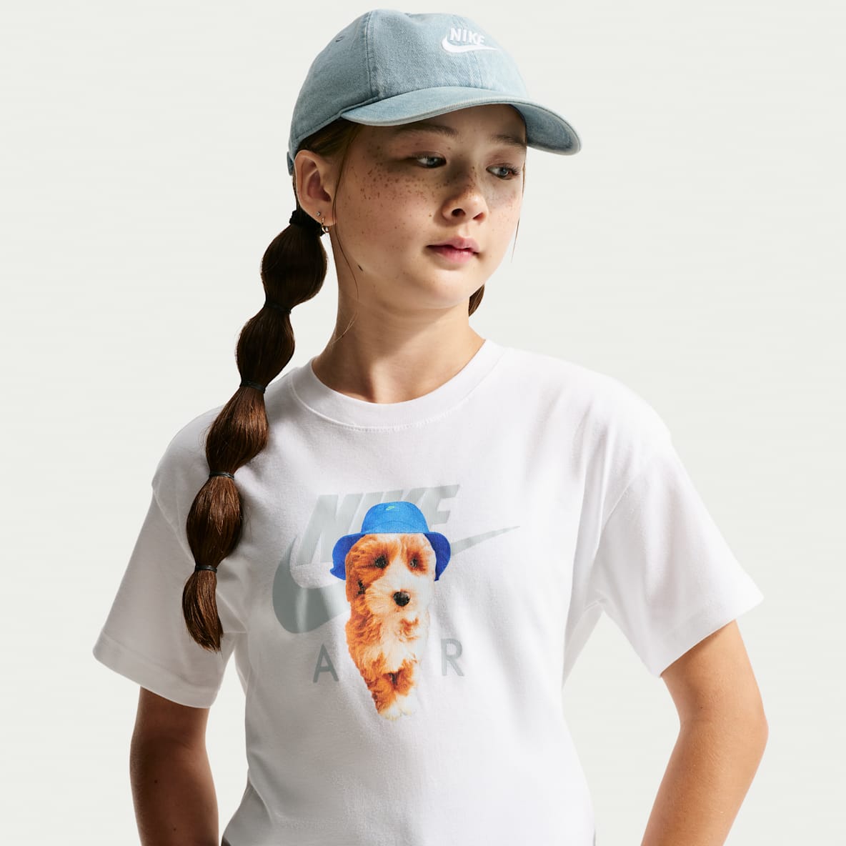 Nike Sportswear Big Kids' (Girls') Boxy T-Shirt
