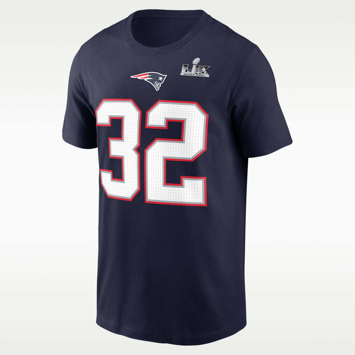 TreVeyon Henderson New England Patriots Super Bowl LX Playera Nike de la NFL para hombre