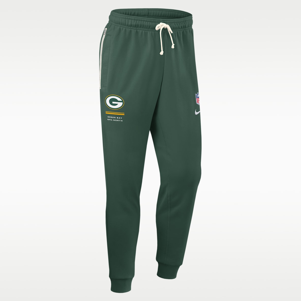Green Bay Packers Sideline Standard Issue Pants Nike Dri-FIT de la NFL de pierna entallada para hombre