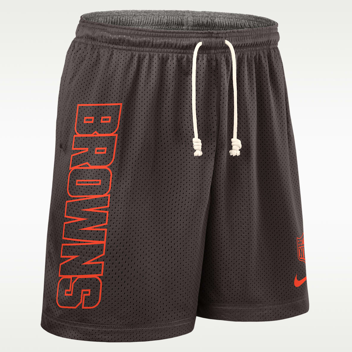Cleveland Browns Sideline Reversible Shorts Nike Dri-FIT de la NFL para hombre