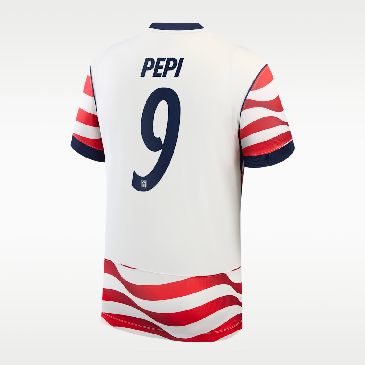 Ricardo Pepi USMNT 2026 Stadium Home Men's Nike Dri-FIT Soccer Jersey