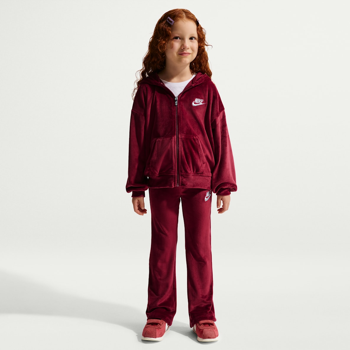 Nike Little Kids' 2-Piece Velour Flared Leggings Set