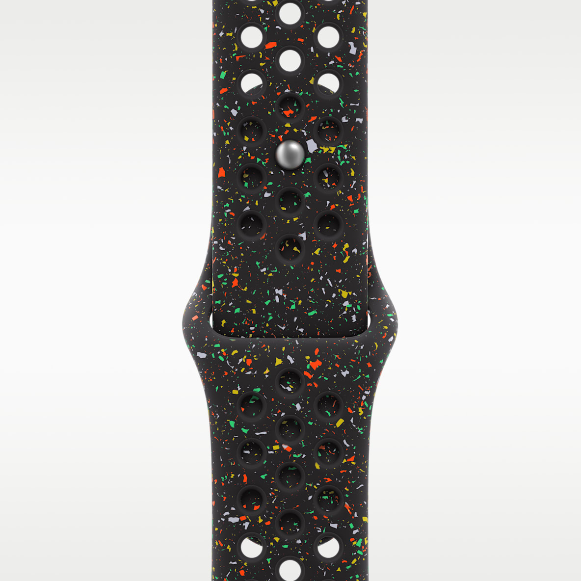 46mm ミッドナイトブラック ナイキ スポーツバンド - S/M